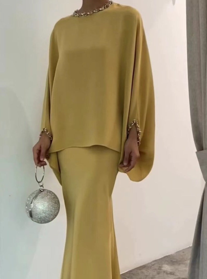 Asya - Amerykański Zestaw Sukienek z Koralikami