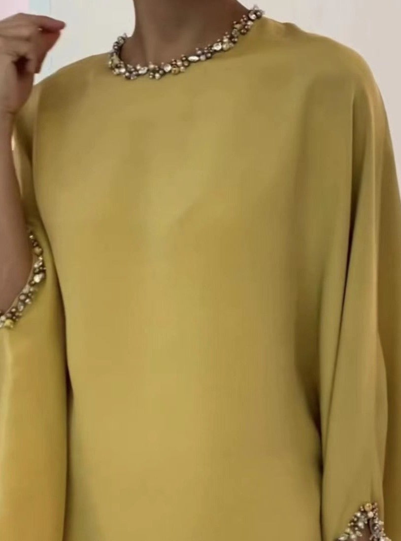 Asya - Amerykański Zestaw Sukienek z Koralikami