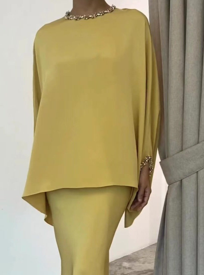 Asya - Amerykański Zestaw Sukienek z Koralikami